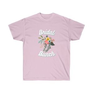 Boho bridal party and bride shirts